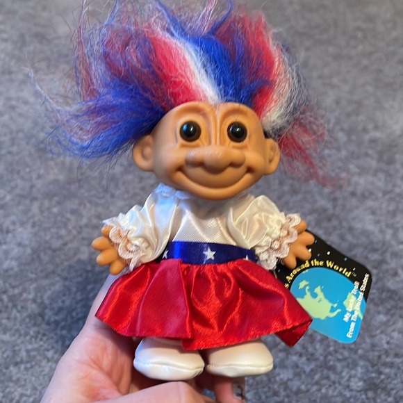 Bundle of 5 vintage Troll Dolls by Russ - Picture 9 of 16